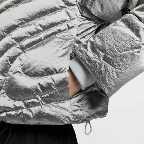 NIKE耐克2025女子AS W NSW TF DWN MTLC SWSH PFR厚羽绒服-短IB2004-095