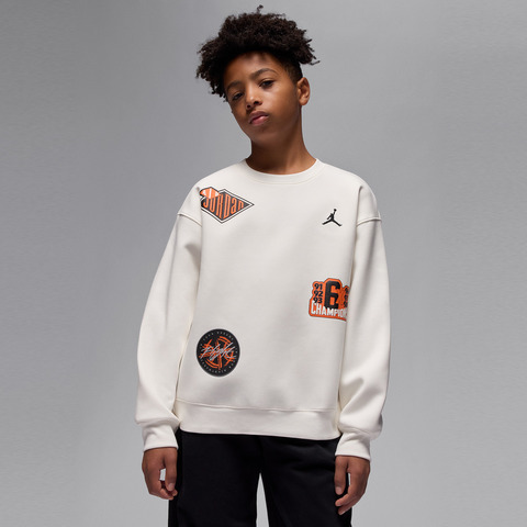 JordanJordan2025男大童套头无帽卫衣针织无帽卫衣JD2542168GS-001