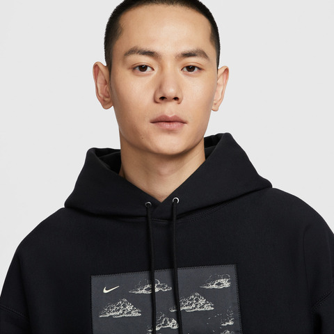 NIKE耐克2025男子AS M NL SOLO SWSH BB PO HDY GF针织连帽卫衣HV4115-010