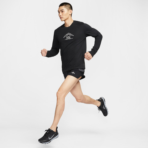 NIKE耐克2025男子AS M NK DF TEE LS TRAIL ENRGY针织无领长THV4197-010