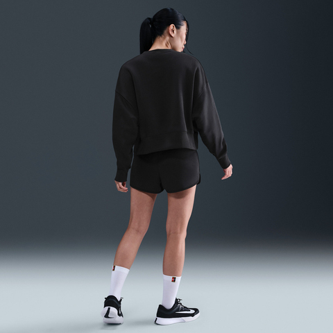 NIKE耐克2025女子AS W NKCT PHNX OOS CREW HRTGE针织无帽卫衣HJ8989-010