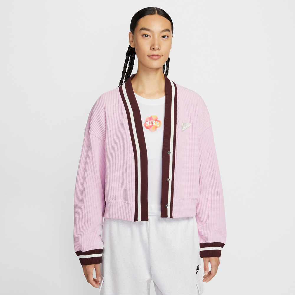 NIKE耐克2025女子AS W NSW JKT PREP针织无帽外套IM7468-623