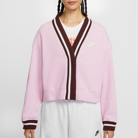 NIKE耐克2025女子AS W NSW JKT PREP针织无帽外套IM7468-623