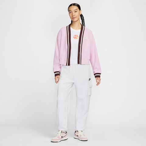 NIKE耐克2025女子AS W NSW JKT PREP针织无帽外套IM7468-623