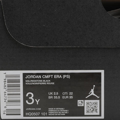 JordanJordan2025男小童JORDAN CMFT ERA (PS)乔丹HQ0507-101