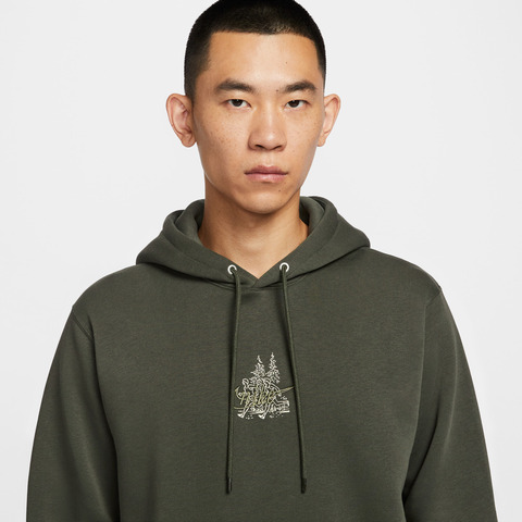 NIKE耐克2025男子AS M NK CLUB BB HDY RUN REISSU针织连帽卫衣HV1217-355