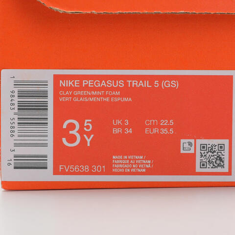 Nike KidsNike Kids2025大童NIKE PEGASUS TRAIL 5 (GS)儿童FV5638-301