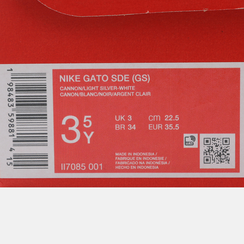 Nike KidsNike Kids2025男大童NIKE GATO SDE (GS)儿童II7085-001