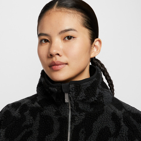 NIKE耐克2025女子AS W NSW STREET SHERPA JKT人造毛绒外套HV2071-010