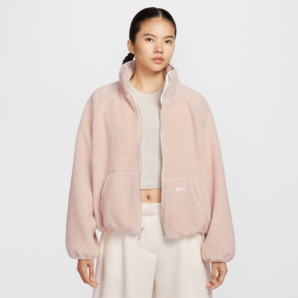 NIKE耐克2025女子AS W NSW STREET SHERPA JKT人造毛绒外套HV2071-667