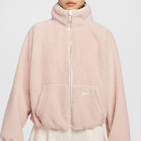 NIKE耐克2025女子AS W NSW STREET SHERPA JKT人造毛绒外套HV2071-667