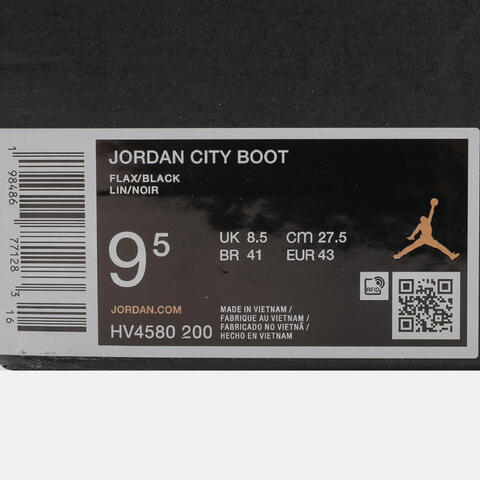 JordanJordan2025男子JORDAN CITY BOOT乔丹HV4580-200
