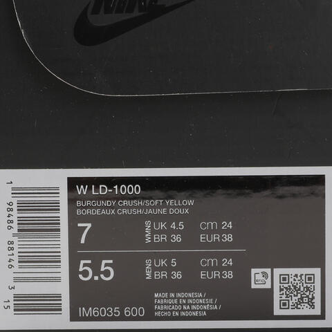 NIKE耐克2025女子W LD-1000休闲IM6035-600