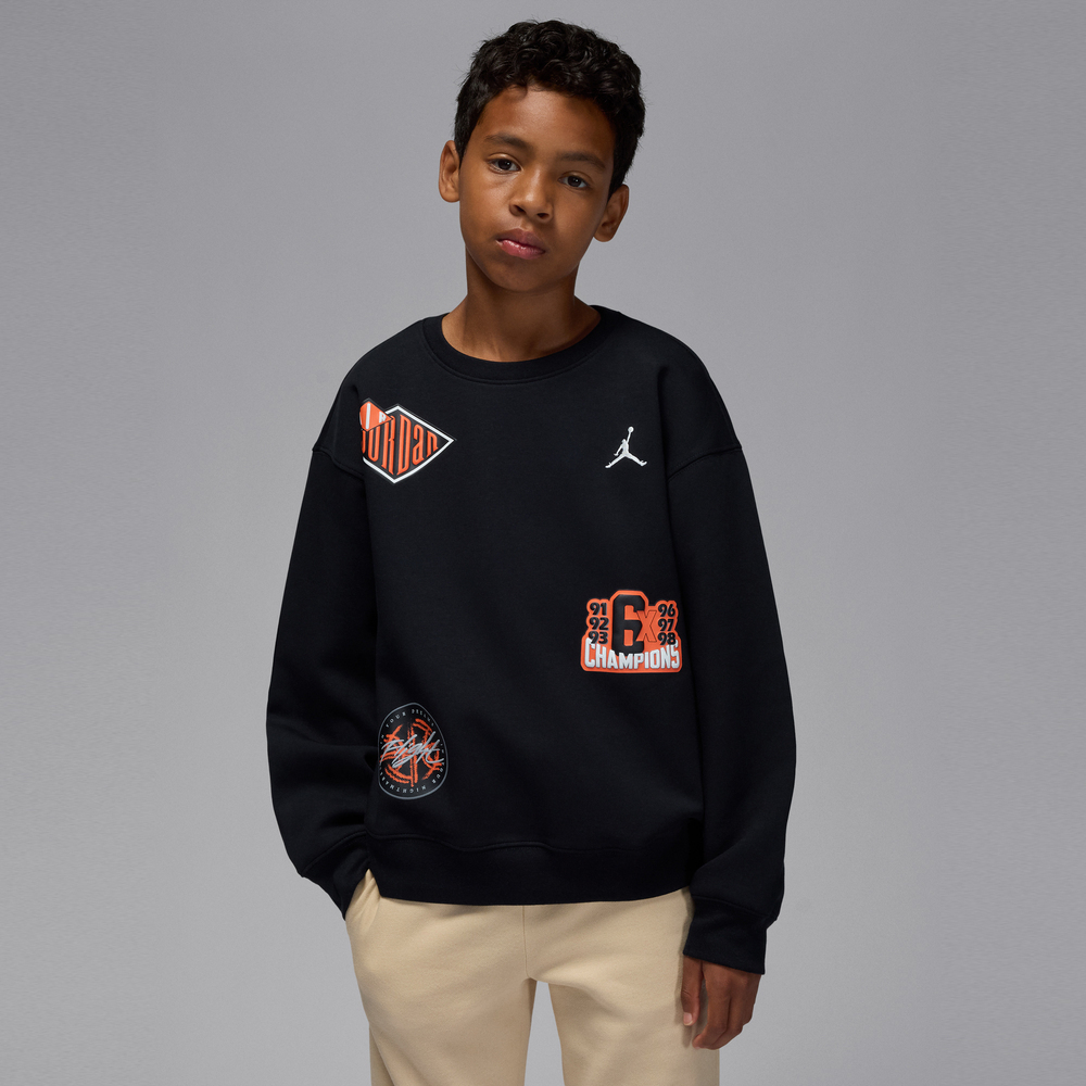 JordanJordan2025男大童套头无帽卫衣针织无帽卫衣JD2542168GS-003