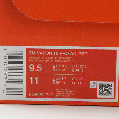 NIKE耐克2025男子ZM VAPOR 16 PRO AG-PRO足球FQ8684-300