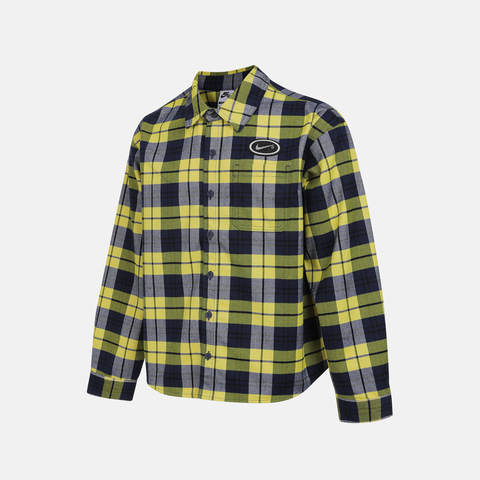 NIKE耐克2025男子AS U NK SB FLNNL LS BTN UP KOS梭织长袖衬衫HV0257-410