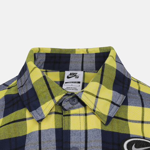 NIKE耐克2025男子AS U NK SB FLNNL LS BTN UP KOS梭织长袖衬衫HV0257-410