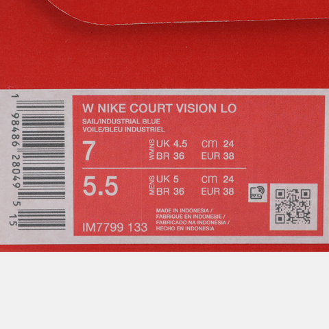 NIKE耐克2025女子W NIKE COURT VISION LO休闲IM7799-133