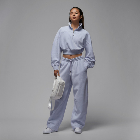 JordanJordan2025女子AS W J FLT FLC QZ SSNL针织无帽卫衣HV0327-057