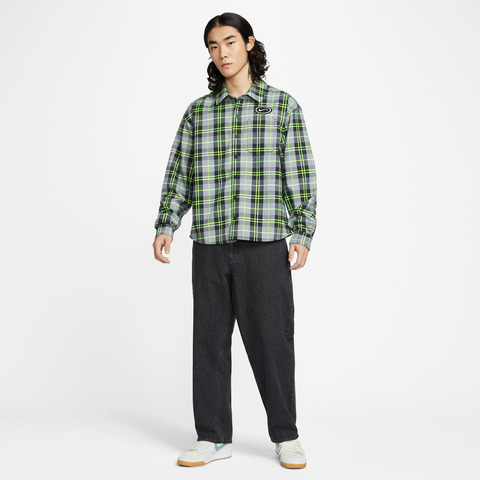 NIKE耐克2025男子AS U NK SB FLNNL LS BTN UP KOS梭织长袖衬衫HV0257-070