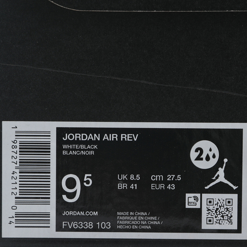 JordanJordan2025男子JORDAN AIR REV乔丹FV6338-103