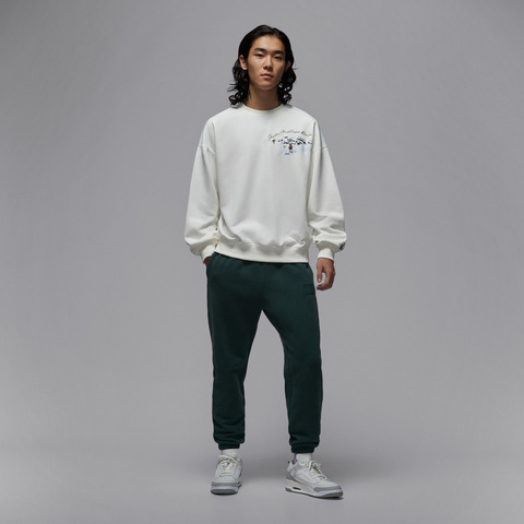JordanJordan2025男子AS M J BRK SNOWSCAPE CREW LB针织无帽卫衣IM6318-133