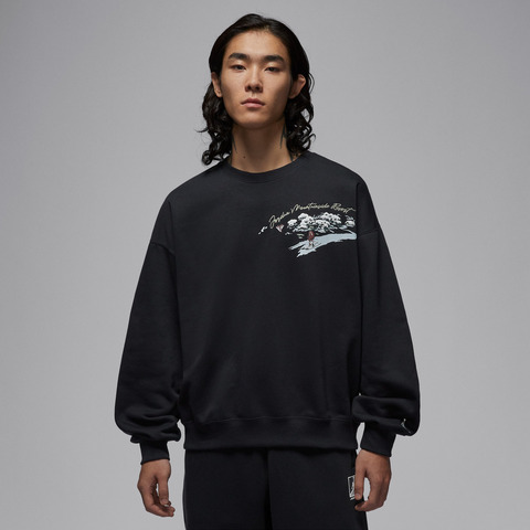 JordanJordan2025男子AS M J BRK SNOWSCAPE CREW LB针织无帽卫衣IM6318-010