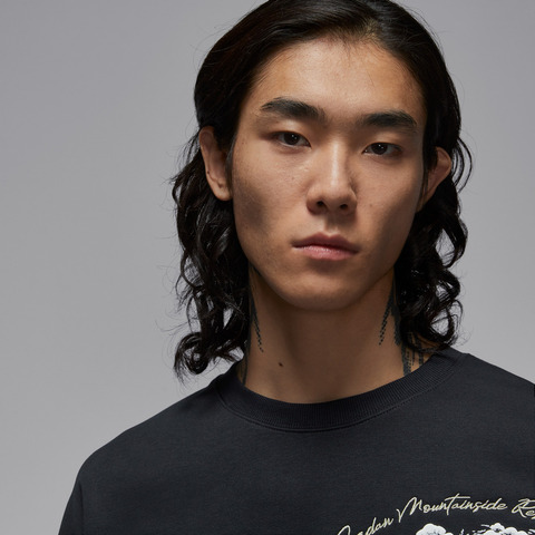 JordanJordan2025男子AS M J BRK SNOWSCAPE CREW LB针织无帽卫衣IM6318-010