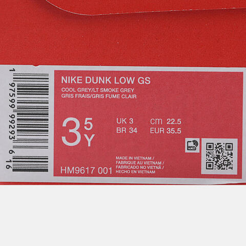 Nike KidsNike Kids2025男大童NIKE DUNK LOW GS儿童HM9617-001