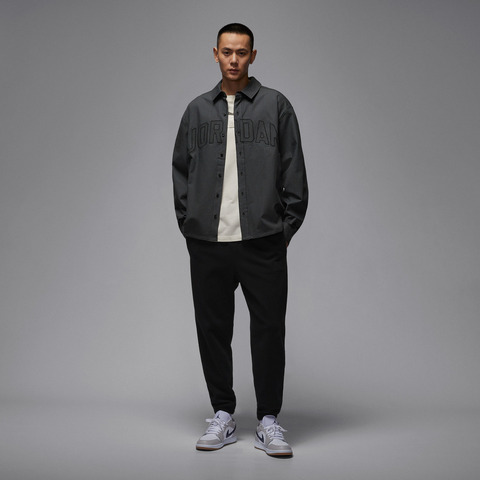 JordanJordan2025男子AS M J FLT OXFORD LS TOP梭织长袖衬衫IB0318-011