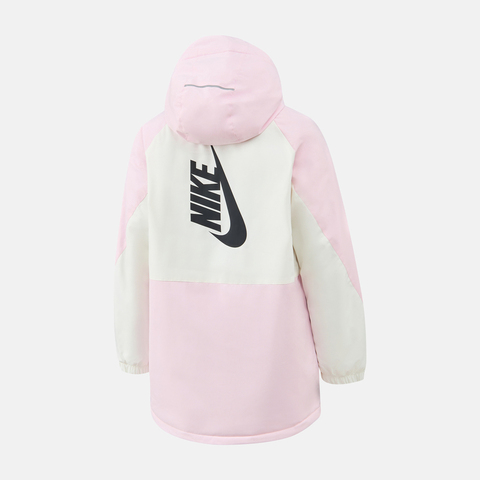 NIKE耐克2025大童中长款棉服厚棉服NY2542007GS-002
