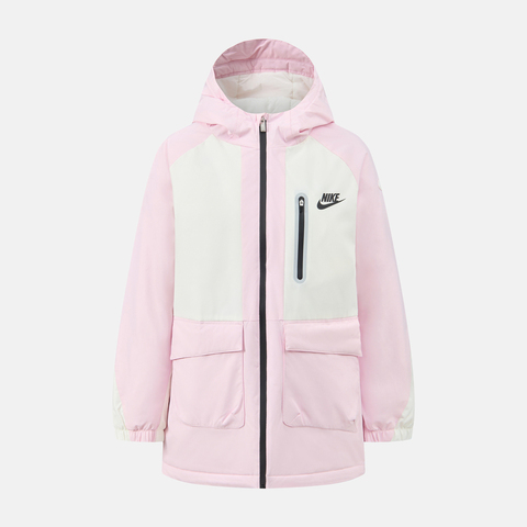NIKE耐克2025大童中长款棉服厚棉服NY2542007GS-002