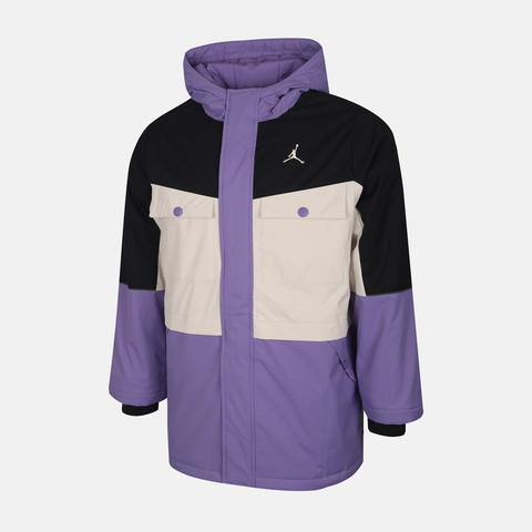 NIKE耐克2025大童中长款棉服厚棉服JD2542063GS-002