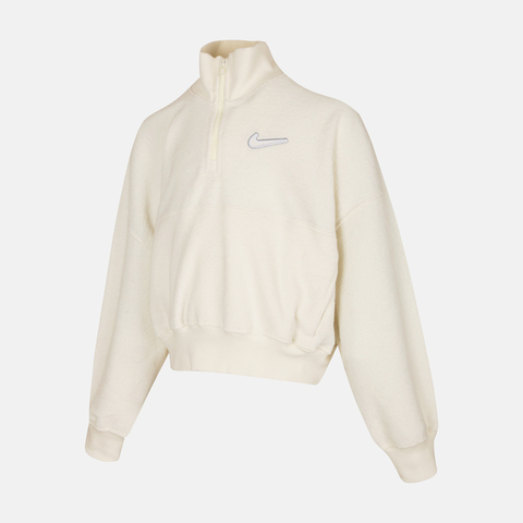 Nike KidsNike Kids2025女大童G NSW FLC LS TOP 2 COZY人造毛绒卫衣HV0408-047