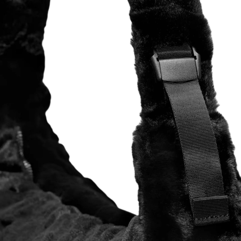 NIKE耐克2025女子NK NSW FX FUR SLOUCHY BAG单肩包HQ7515-010