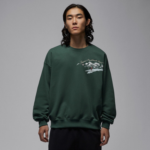 JordanJordan2025男子AS M J BRK SNOWSCAPE CREW LB针织无帽卫衣IM6318-327