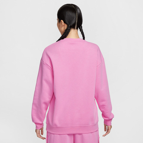 NIKE耐克2025女子AS W CLUB FLC LOOSE CREW2针织无帽卫衣IM8972-675