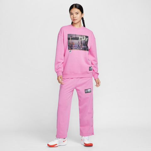 NIKE耐克2025女子AS W CLUB FLC LOOSE CREW2针织无帽卫衣IM8972-675