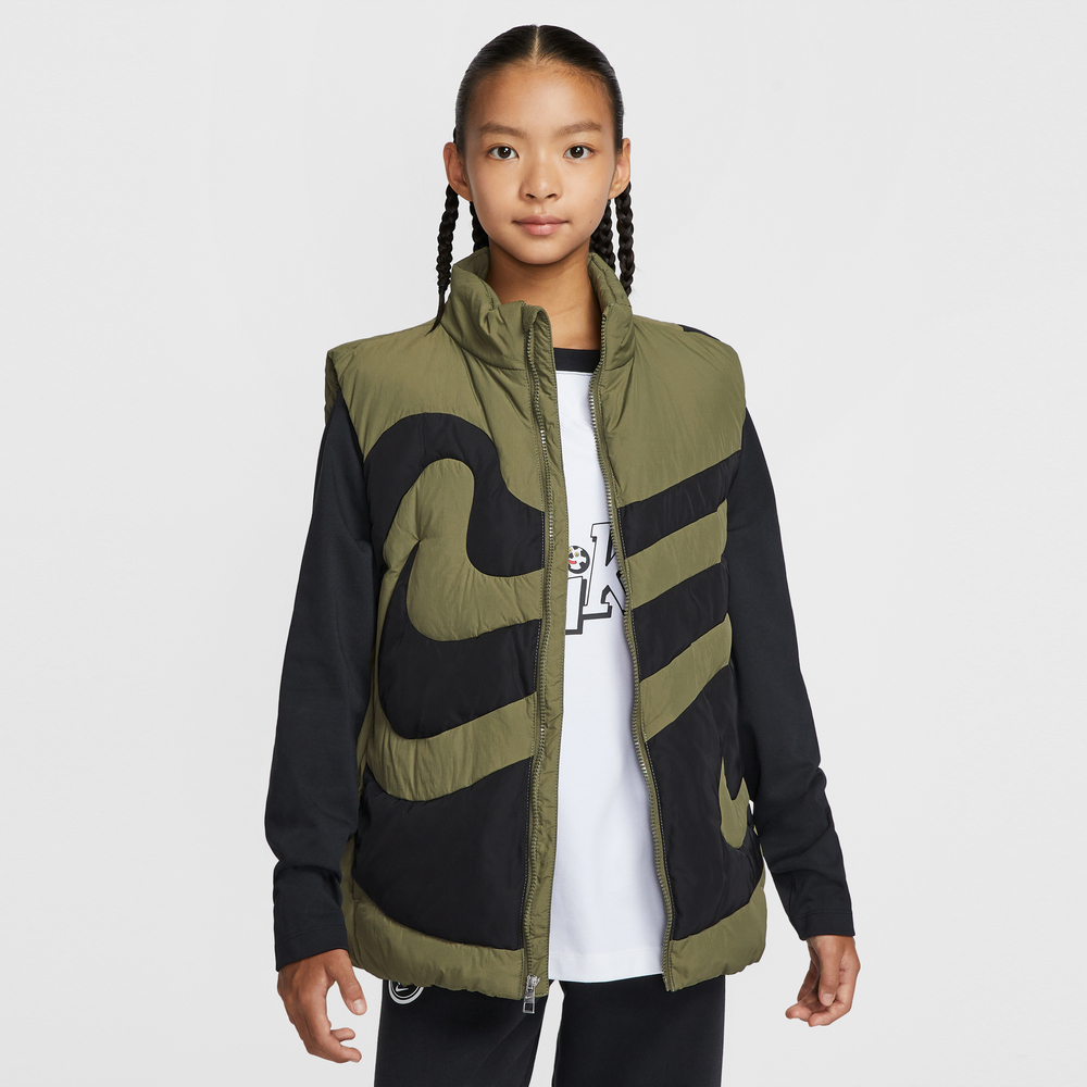 Nike KidsNike Kids2025女大童羽绒马甲羽绒背心NY2542248GS-002