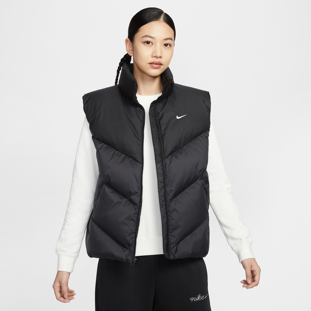 NIKE耐克2025女子AS W NSW SF DOWNFL NK WPFR VST羽绒背心HV5238-010