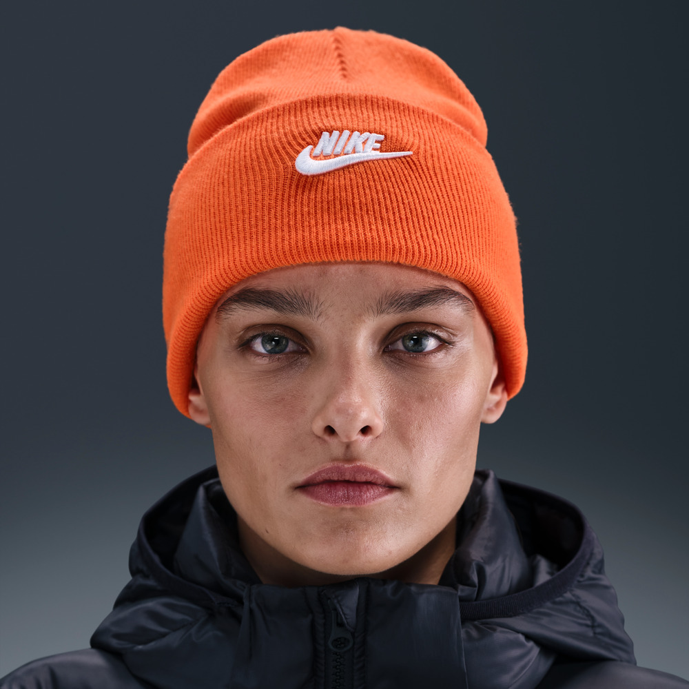 NIKE耐克2025中性U NK PEAK BEANIE TC FUT F24 L针织帽HF0186-803