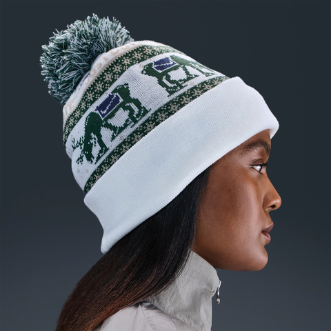 NIKE耐克2025中性U NK PEAK BEANIE SC HOL25 L针织帽HV7024-133