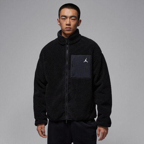 JordanJordan2025男子AS M J FLT MTNSIDE SHERPA人造毛绒外套HV0779-010