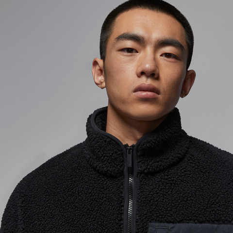 JordanJordan2025男子AS M J FLT MTNSIDE SHERPA人造毛绒外套HV0779-010