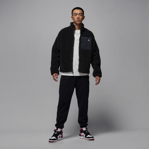 JordanJordan2025男子AS M J FLT MTNSIDE SHERPA人造毛绒外套HV0779-010