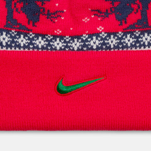 Nike KidsNike Kids2025大童K NK PEAK BEANIE SC HOL25 L针织帽HV7025-633