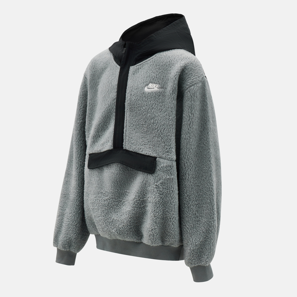 Nike KidsNike Kids2025大童K NSW CLUB FLC LOOSE QZ HDY WZ针织连帽卫衣HV0383-084