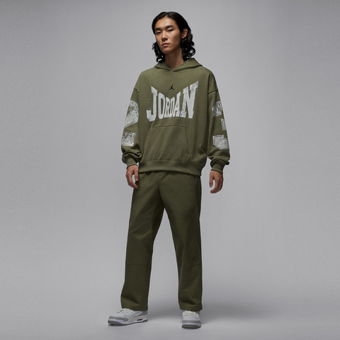 JordanJordan2025男子AS M J BRK CLLGTE HBR PO HD LB针织连帽卫衣HV0094-222