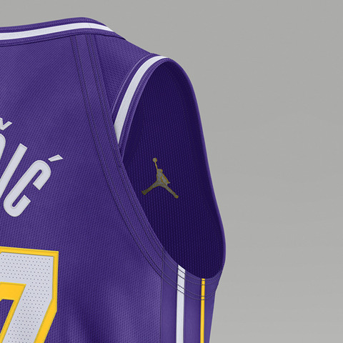 NIKE耐克2025男子LAL MNK DFADV ATH JSY STM 25运动背心HM5510-505