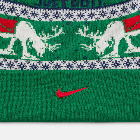 Nike KidsNike Kids2025大童K NK PEAK BEANIE SC HOL25 L针织帽HV7025-324